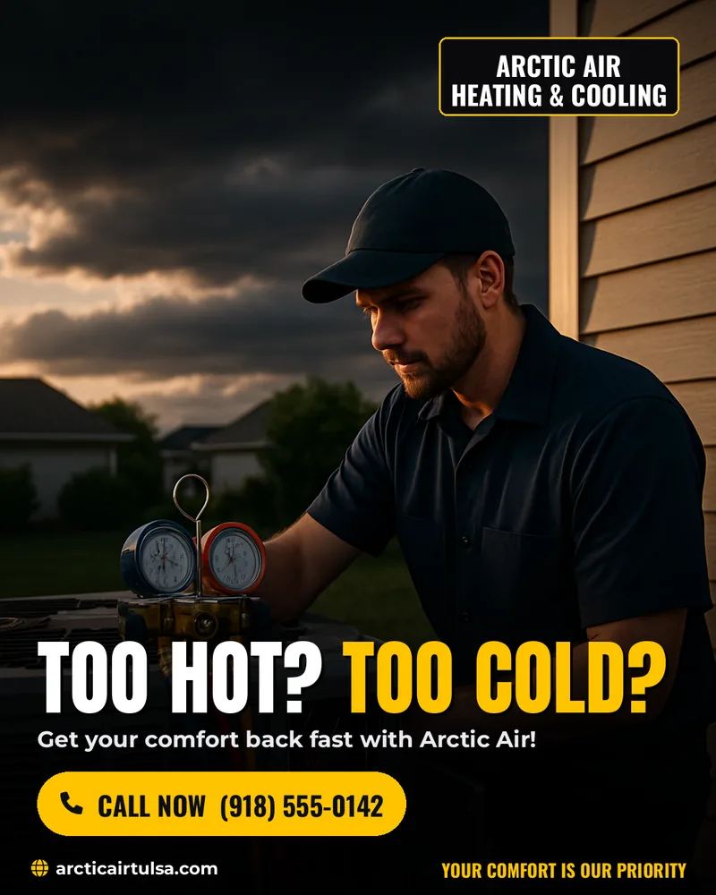 Sample HVAC promo ad made with Buzzweave Prompt-to-ad