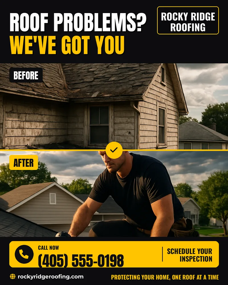 Sample Roofing promo ad made with Buzzweave Prompt-to-ad
